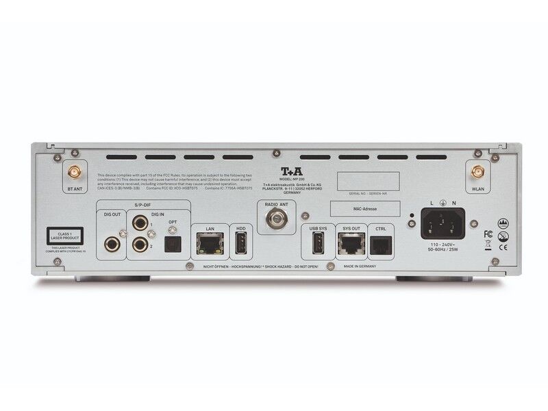 T+A MP 200 G3 Multi-source Player without DAC Black - Image 2