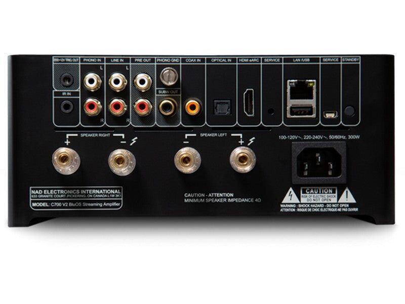 NAD C 700 V2 BluOS Streaming Amplifier - Image 2