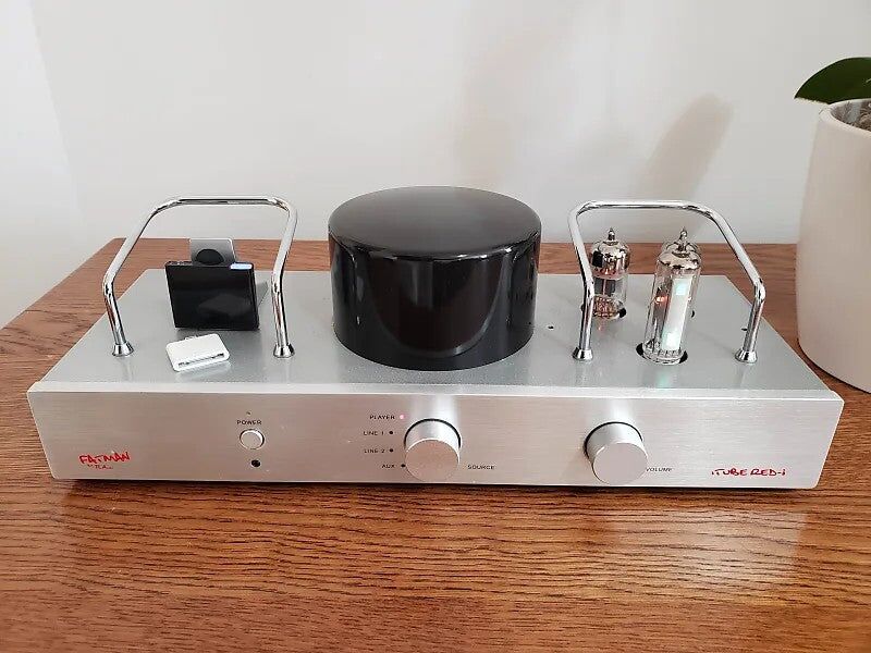 Klapp Audio Visual Fatman iTube Red-i Amplifier Dock + Speaker Pair - Image 13