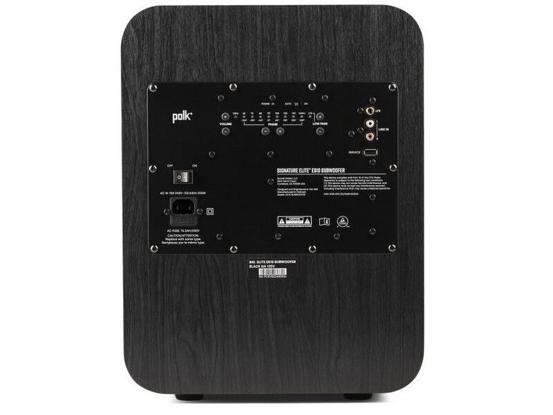 Polk Signature Elite ES10 SUB 10in 200W Subwoofer Black - Image 6