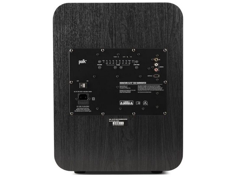 Polk Signature Elite ES12 SUB 12in 300W Subwoofer Black - Image 6