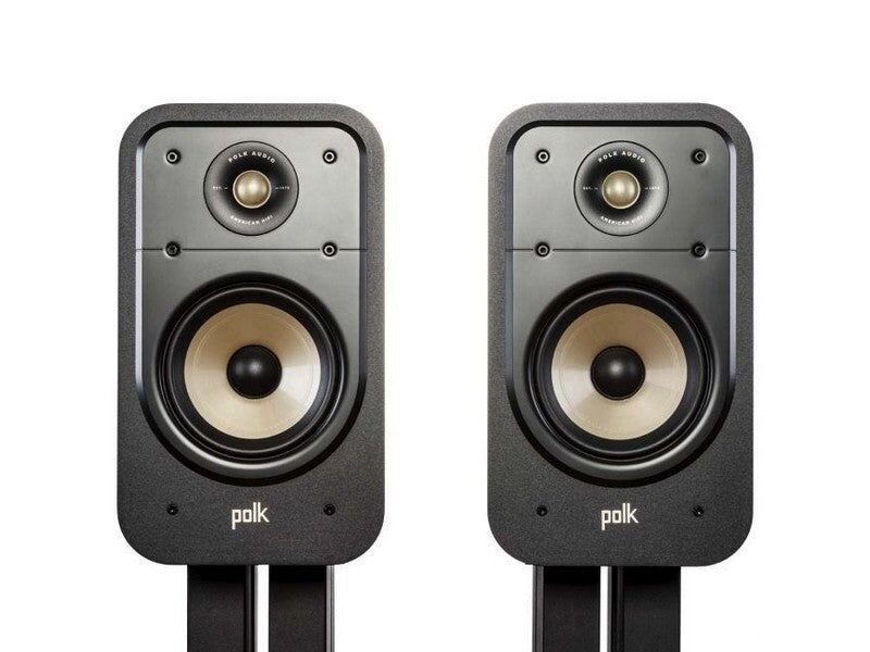Polk Signature Elite ES20 Bookshelf Speaker Pair Black