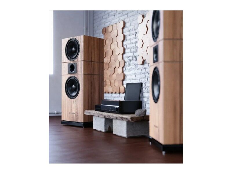 Pylon Audio Amber MKII Floorstanding Loudspeaker Pair Natural Oak - Image 3