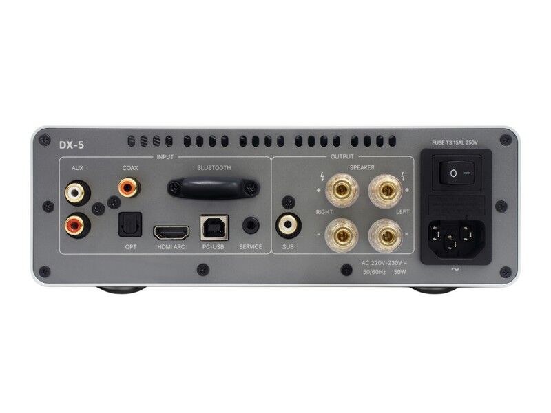 Rotel DX-5 Integrated Amplifier Silver - Image 4