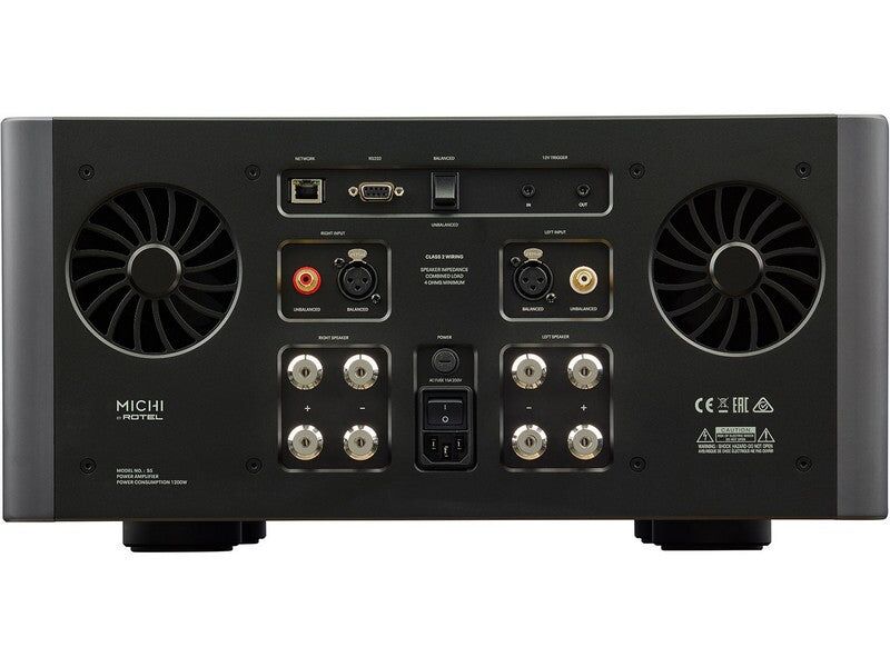 Michi Rotel S5 Stereo Power Amplifier Black - Image 2