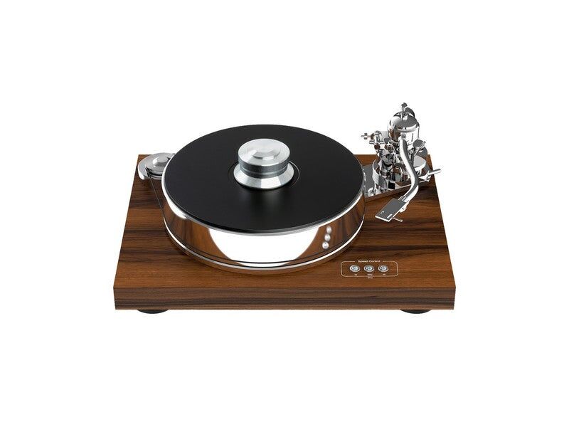 Pro-Ject Signature 10 High-end Fully Manual Turntable Palisander with Cadenza Black