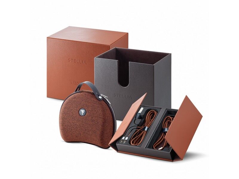Focal Stellia Closed Back Headphone - Chocolate Brown - Image 5