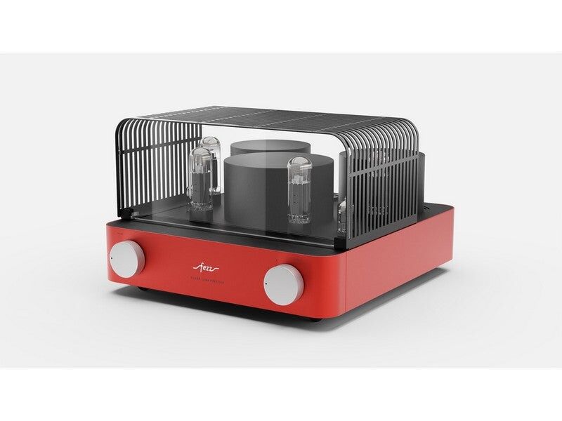 Fezz Silver Luna Prestige Stereo Tube Amplifier Burning Red - Image 2