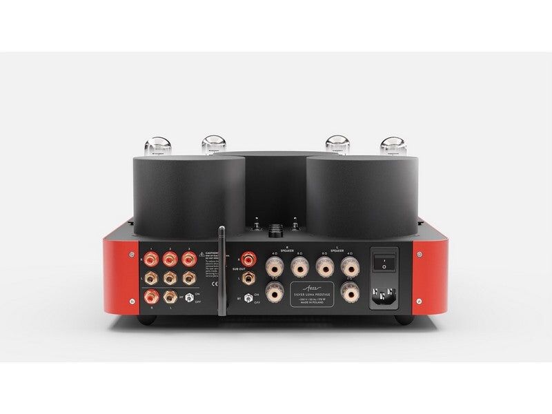 Fezz Silver Luna Prestige Stereo Tube Amplifier Burning Red - Image 4