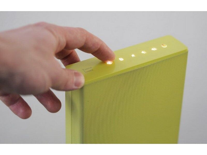 Klapp Audio Visual Parrot Zikmu by Philippe Starck Wireless Stereo Speakers Lime Green - Image 2