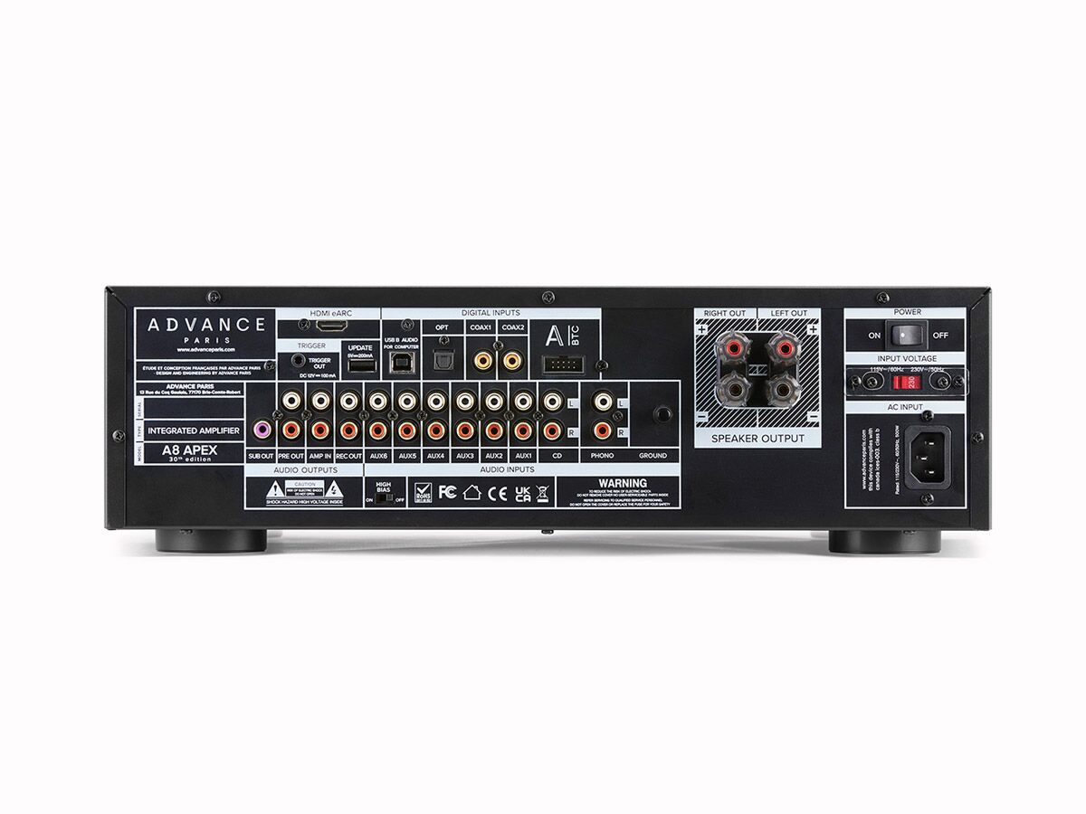 Amplifier A8 Apex Back