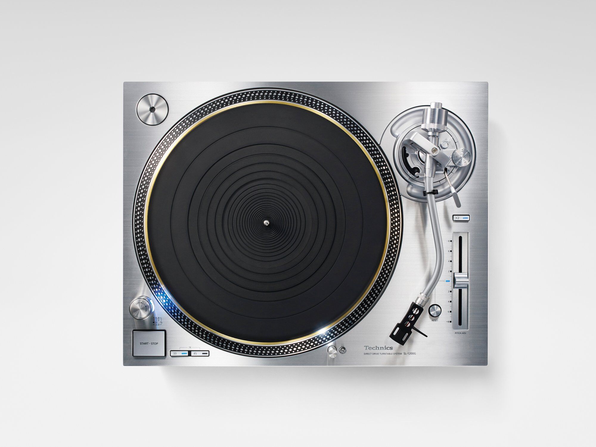 Technics SL-1200G Grand Class Direct Drive Turntable (Silver) - Image 3
