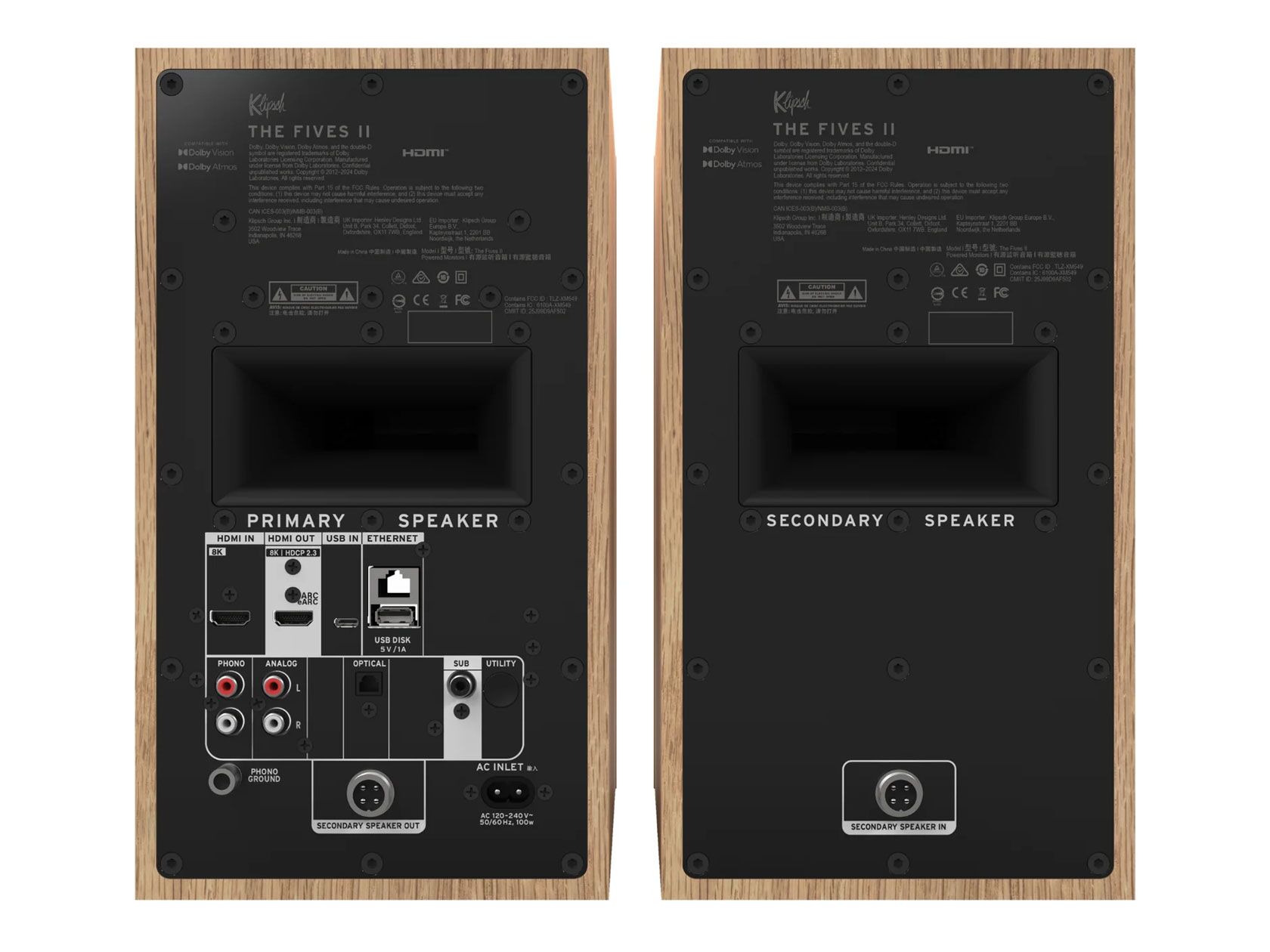 Fives II Powered Speakers