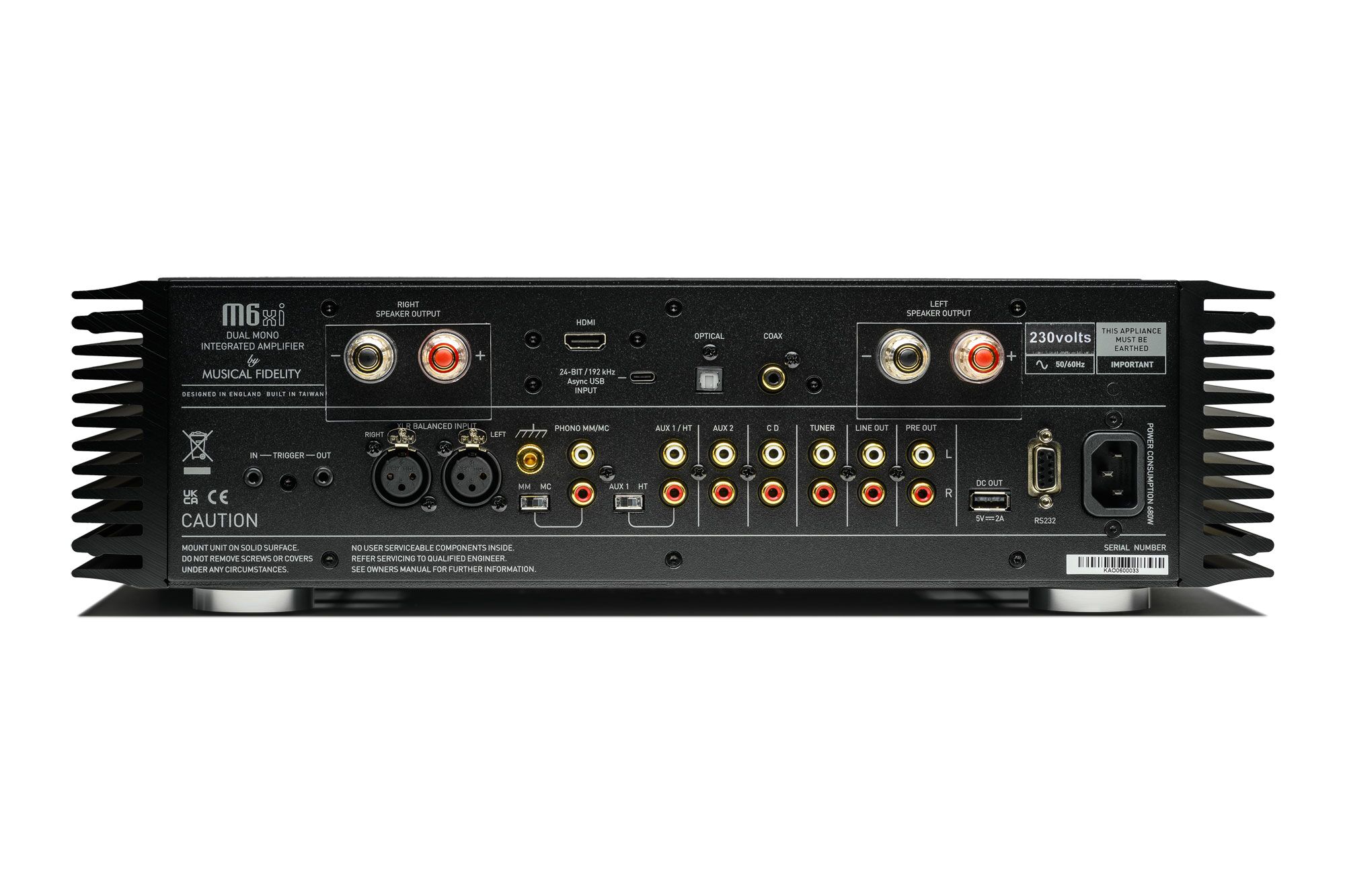 Musical Fidelity M6xi Integrated Amplifier - Image 2