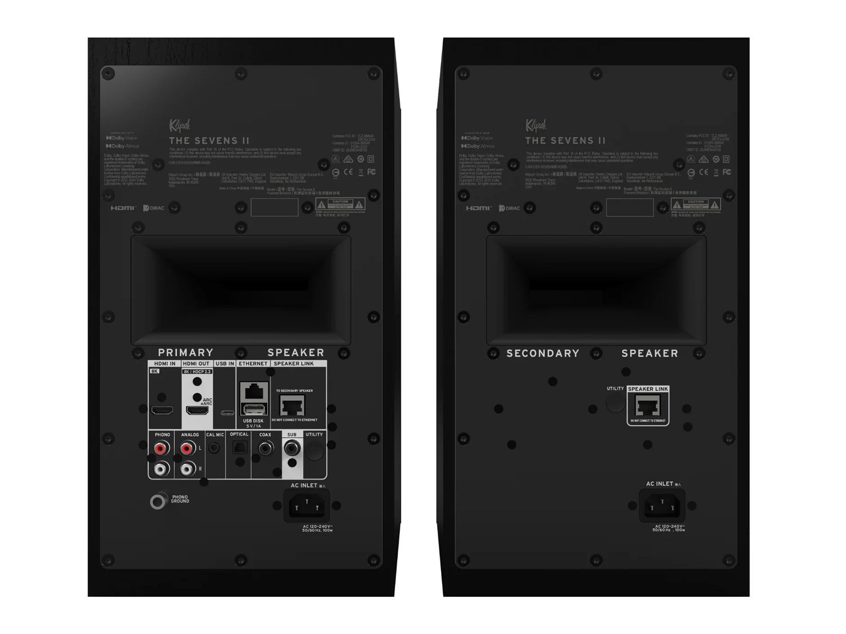 Sevens II Powered Speakers