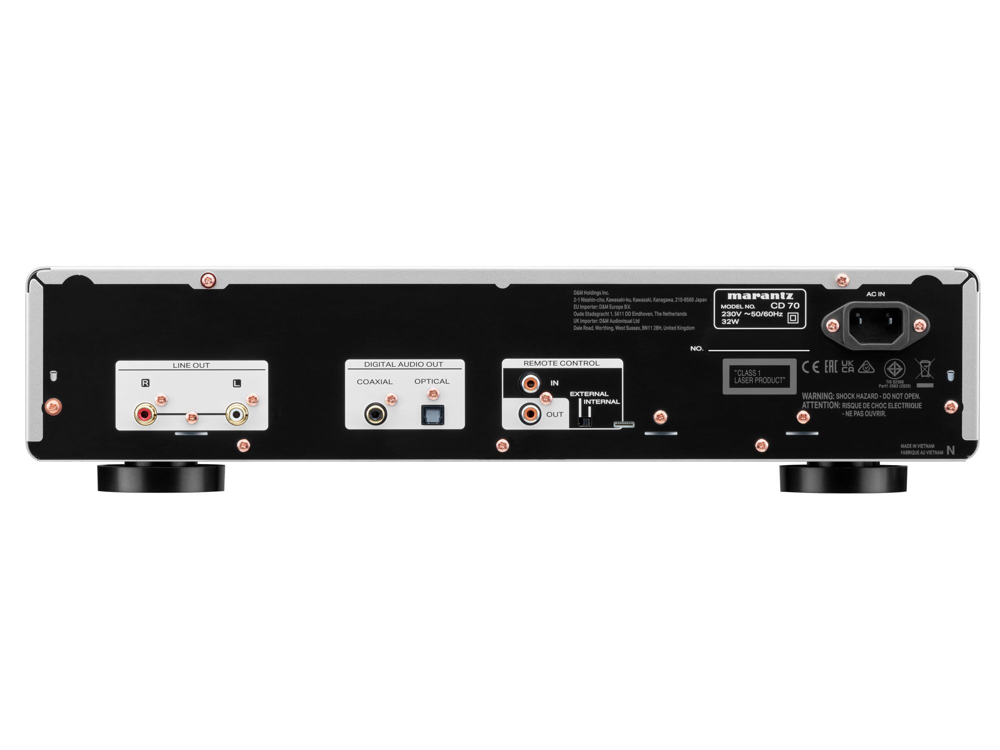 Marantz CD 70 Silver-Gold