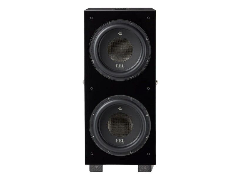 REL 212 1000W Linear Class D Amplifier Piano Black (Serie S)