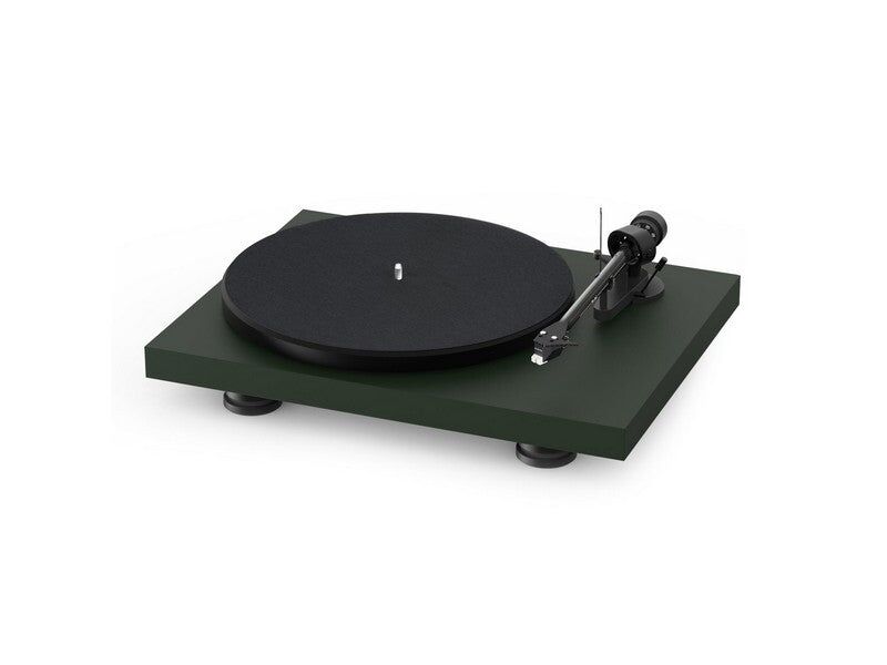Pro-Ject Debut Carbon Evo Turntable Satin Fir Green with Ortofon 2M Red Cartridge - Image 2
