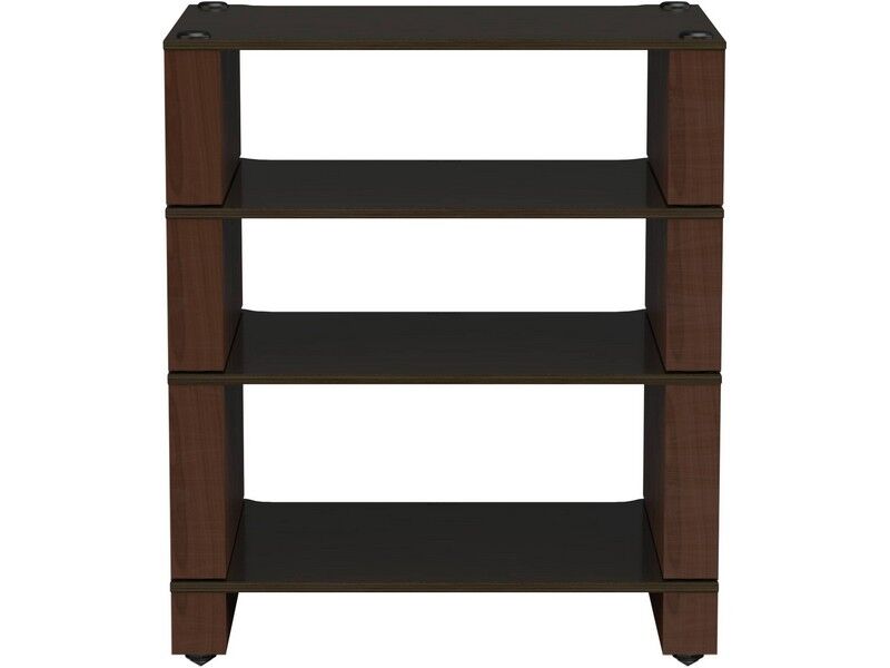 Blok Stax 2G 4-shelf Collection Black Laminate Plywood / Natural Walnut - Image 2