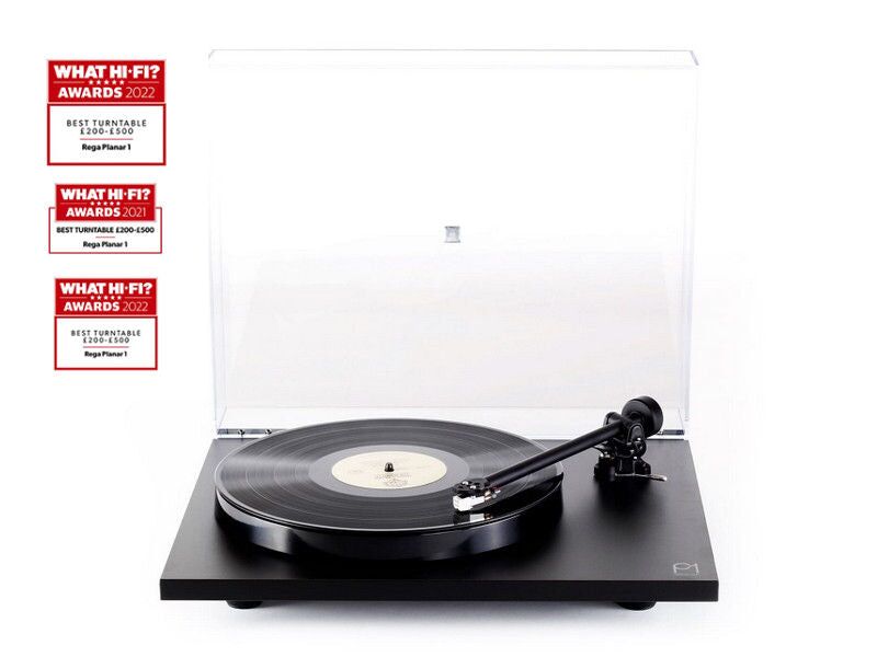 Rega Planar 1 Turntable Matt BLACK ***DISPLAY MODEL***