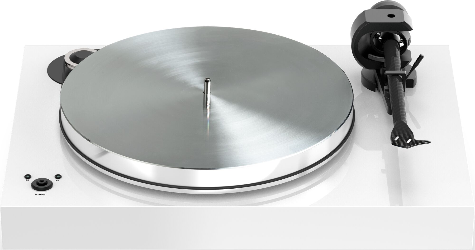 Pro-Ject X8 Evolution Turntable Gloss White with Cartridge 2M Bronze