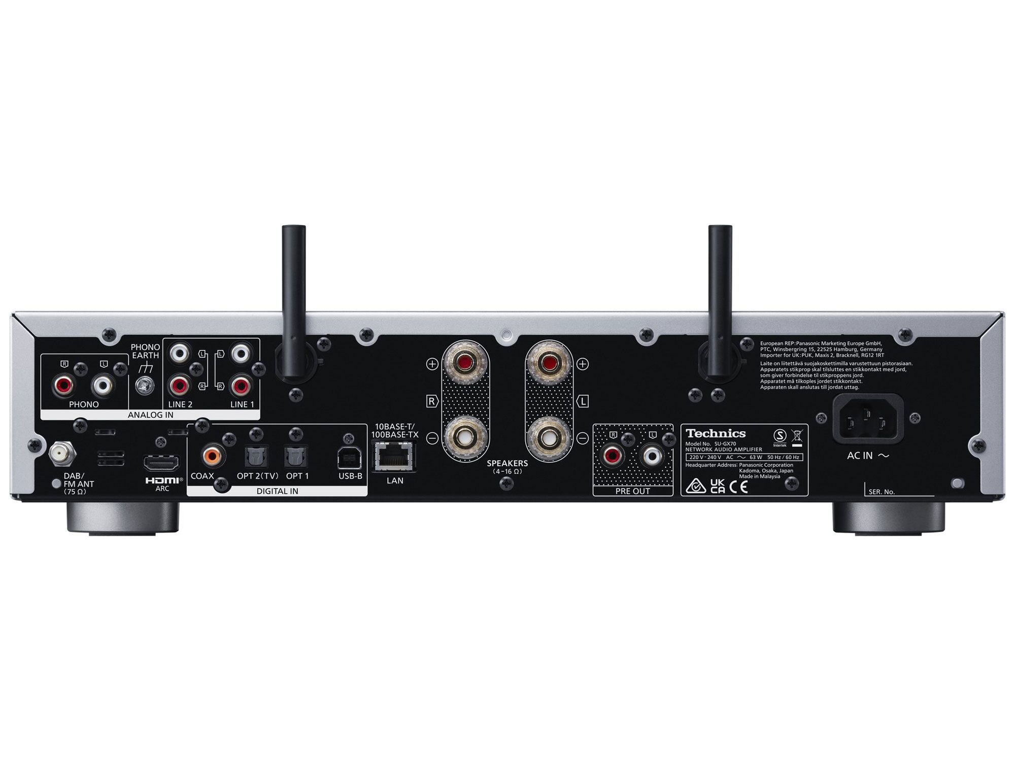 SU-GX70 Backside