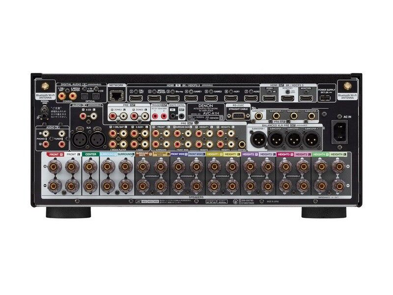 Denon AVC-A1H 8K 15.4 Channel AV Receiver Black - Image 3