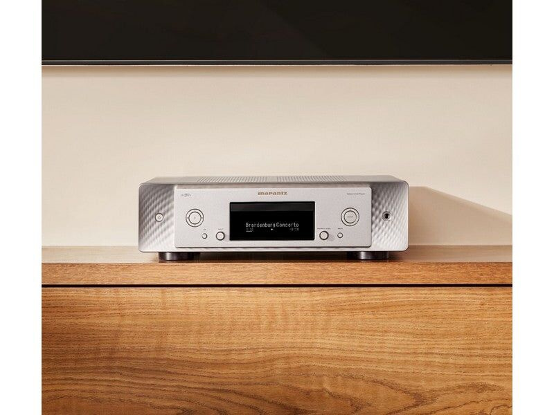 Marantz CD 50n Premium CD & Network Audio Player with HEOS Built-in Silver/Gold - Image 2