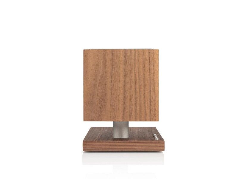 Tivoli Audio REVIVE Bluetooth Speaker with Wireless Charging Pad and Lamp Walnut - Image 3