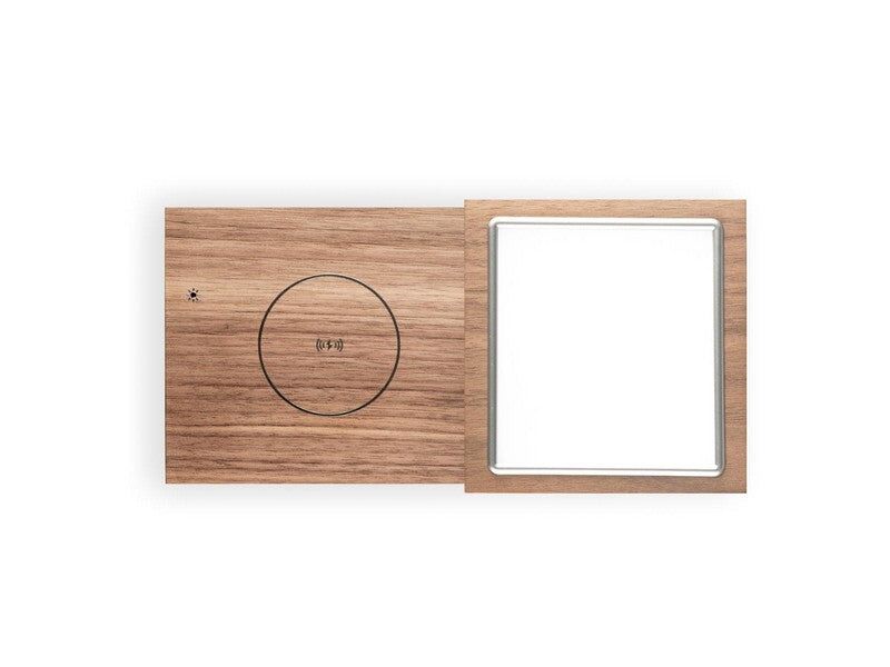 Tivoli Audio REVIVE Bluetooth Speaker with Wireless Charging Pad and Lamp Walnut - Image 4