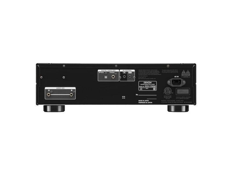 Denon DCD-1700NE CD/SACD Player Black - Image 3