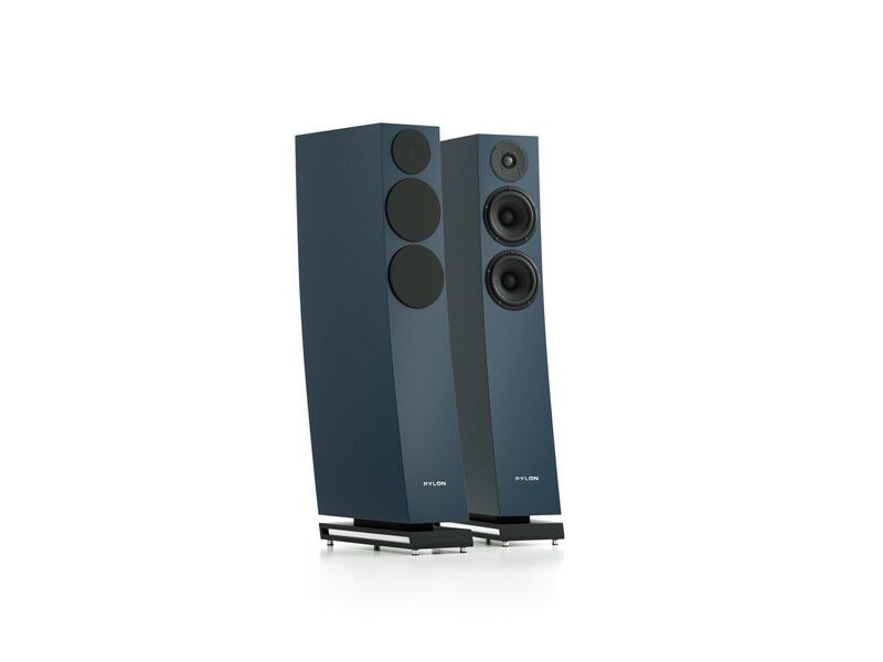 Pylon Audio Jasper 23 Floorstanding Loudspeaker (Pair) Matte Steel Blue
