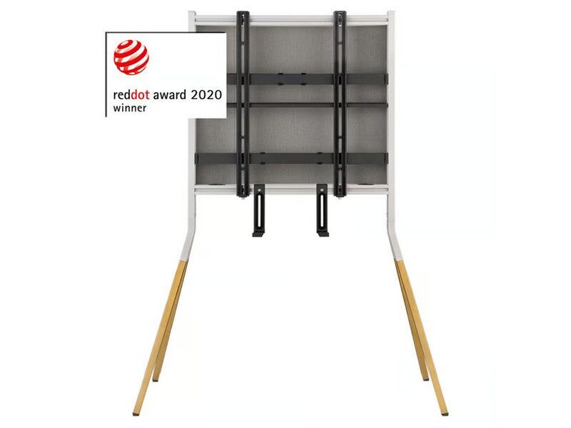 One for all Falcon Universal TV Stand WM7482 - Oak/Silver - Image 2