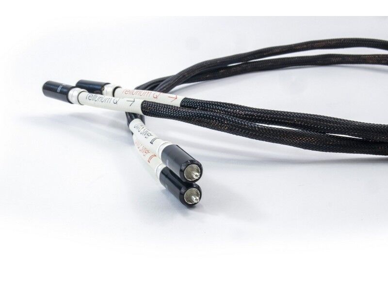 Tellurium Q Ultra Silver II RCA Interconnect Cable Pair (1m) - Image 2