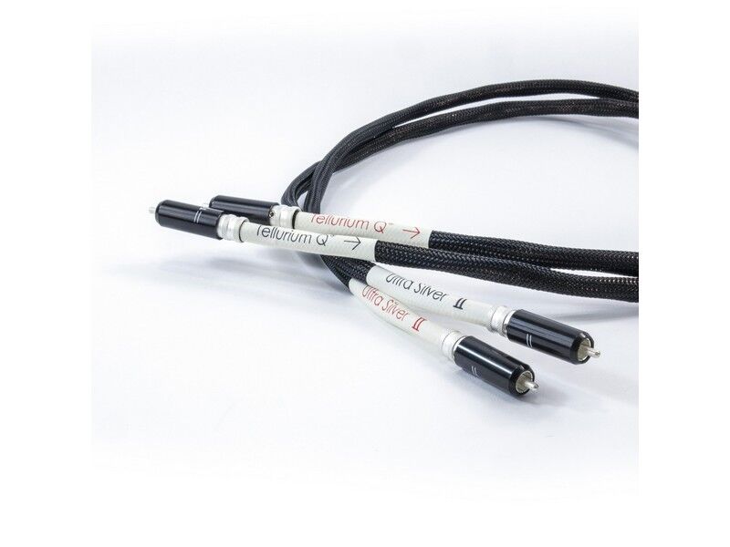 Tellurium Q Ultra Silver II RCA Interconnect Cable Pair (1m) - Image 3