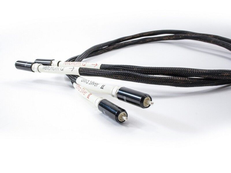 Tellurium Q Ultra Silver II RCA Interconnect Cable Pair (1m) - Image 4