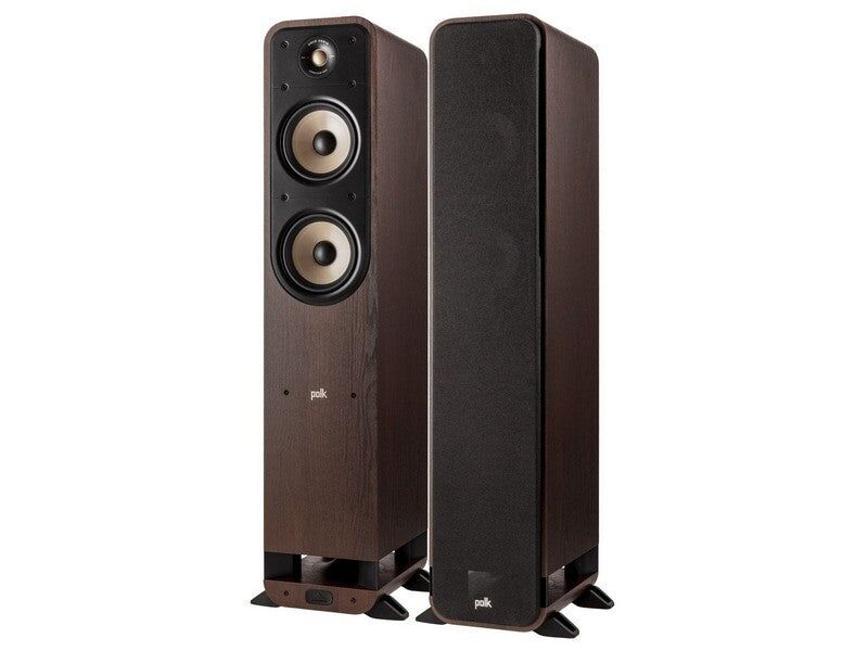 Polk Signature Elite ES55 Floorstanding Speaker Pair Walnut - Image 3