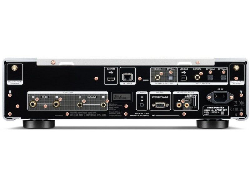 Marantz SACD 30N Networked SACD / CD player with HEOS Built-in Silver Gold - Image 8