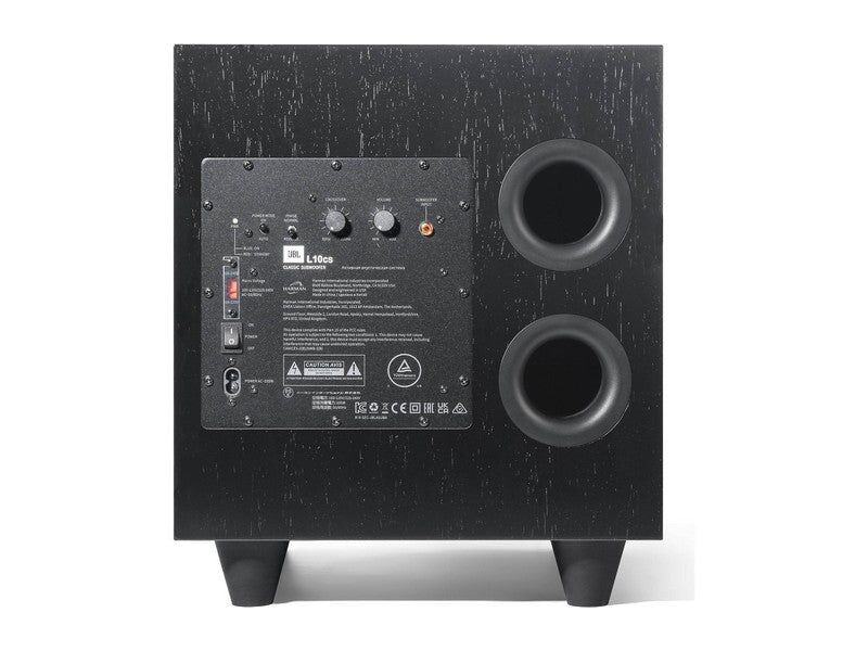 JBL Classic L10CS Active Subwoofer – Black Walnut / Black Grille - Image 3