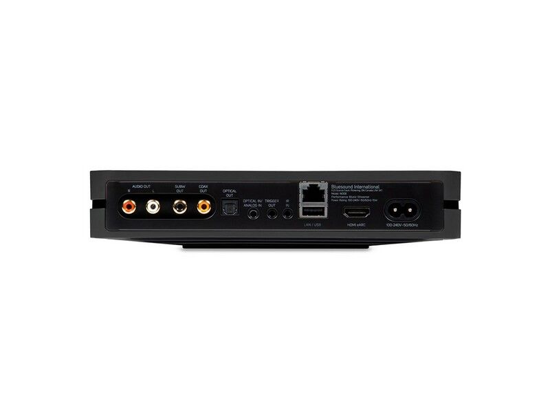 Bluesound Node N132 Wireless Multi-Room Hi-Res Music Streamer Black - Image 4