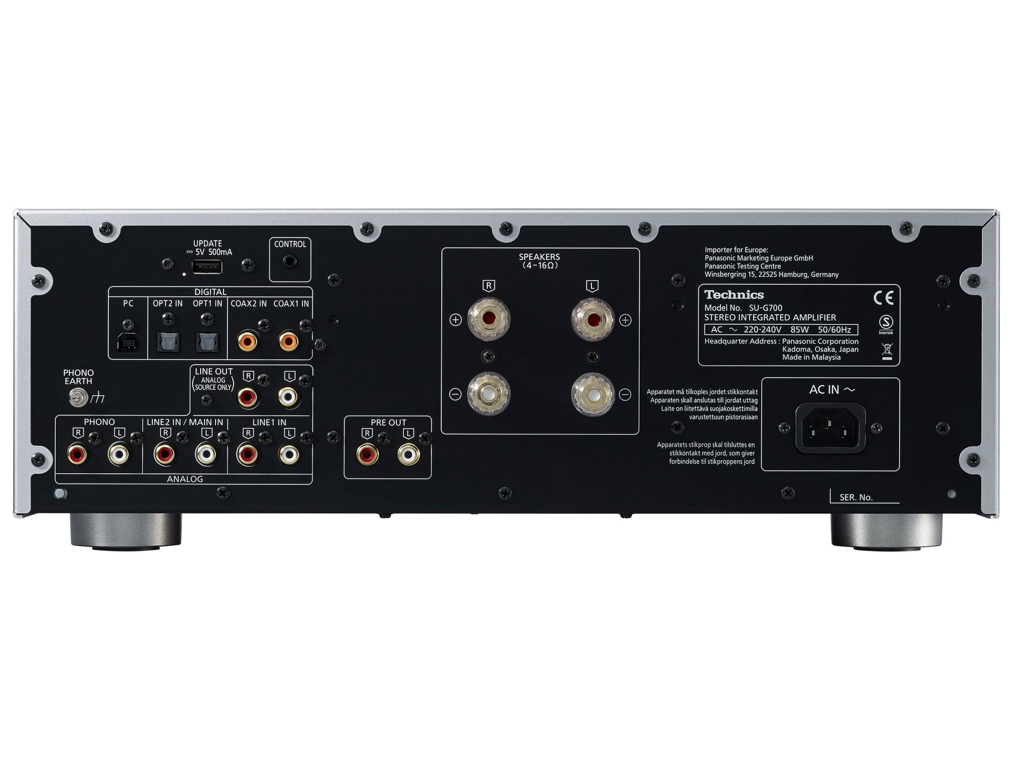SU-G700M2 Backside
