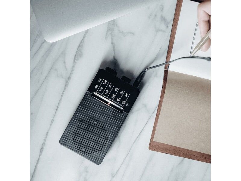 Sangean SR-36 Pocket Radio AM/FM Black - Image 8