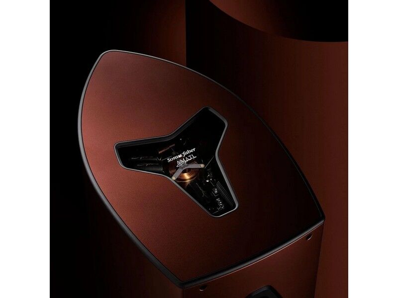 Sonus Faber Amati Supreme Floorstanding Speaker Pair - Terra Rossa - Image 5