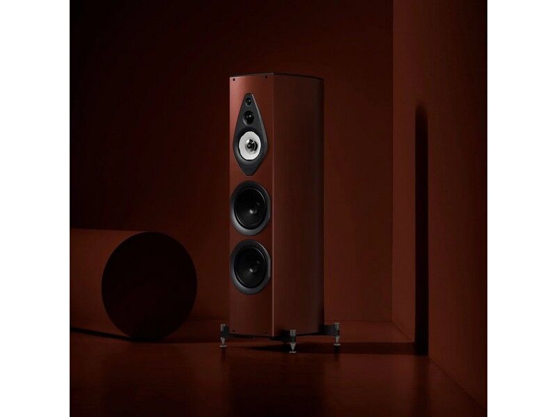 Sonus Faber Amati Supreme Floorstanding Speaker Pair - Terra Rossa - Image 3