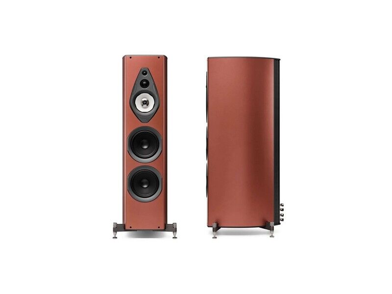 Sonus Faber Amati Supreme Floorstanding Speaker Pair - Terra Rossa