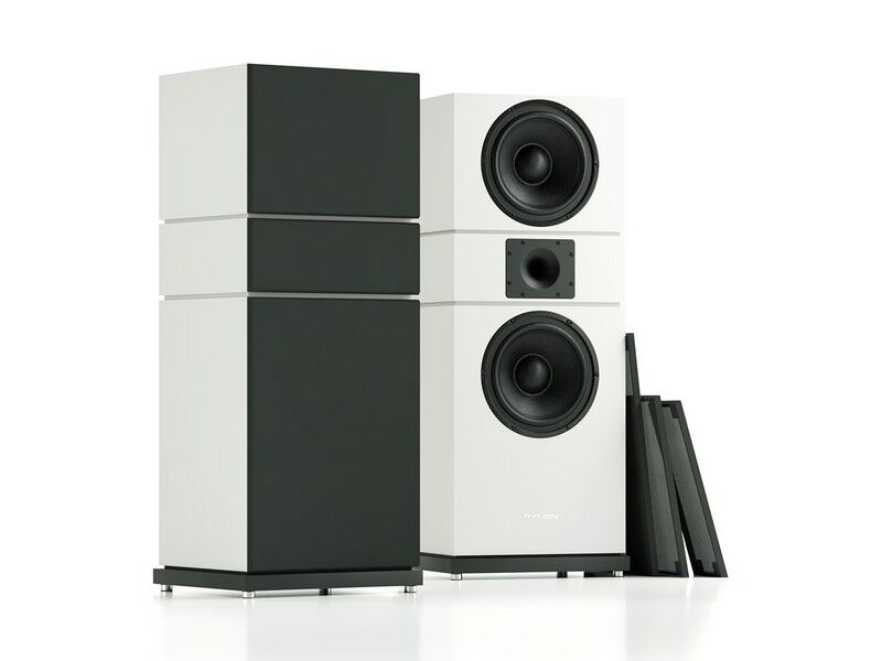 Pylon Audio Amber MKII Floorstanding Loudspeaker Pair Matte White