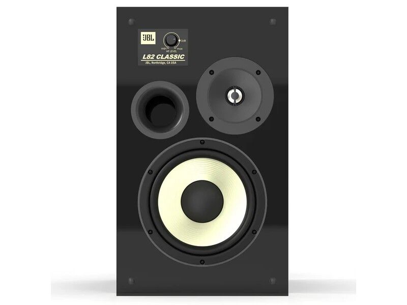 JBL L82 Classic 8" 2-way Bookshelf Loudspeaker Pair Gloss Black - Image 2