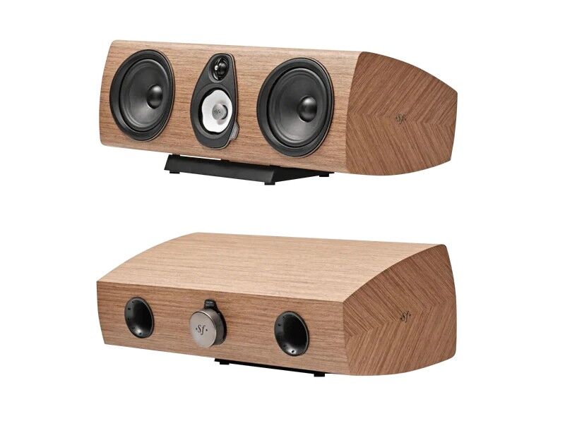 Sonus Faber Sonetto Centre G2 3-way Vented Speaker Walnut - Image 4