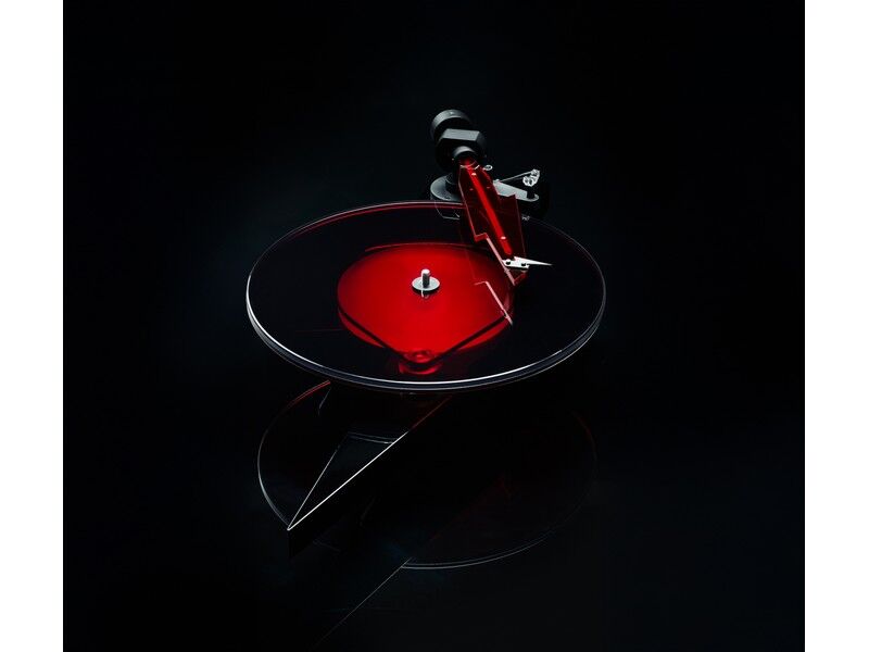 Pro-Ject AC/DC Black Turntable with Ortofon 2M Red Cartridge - Image 3