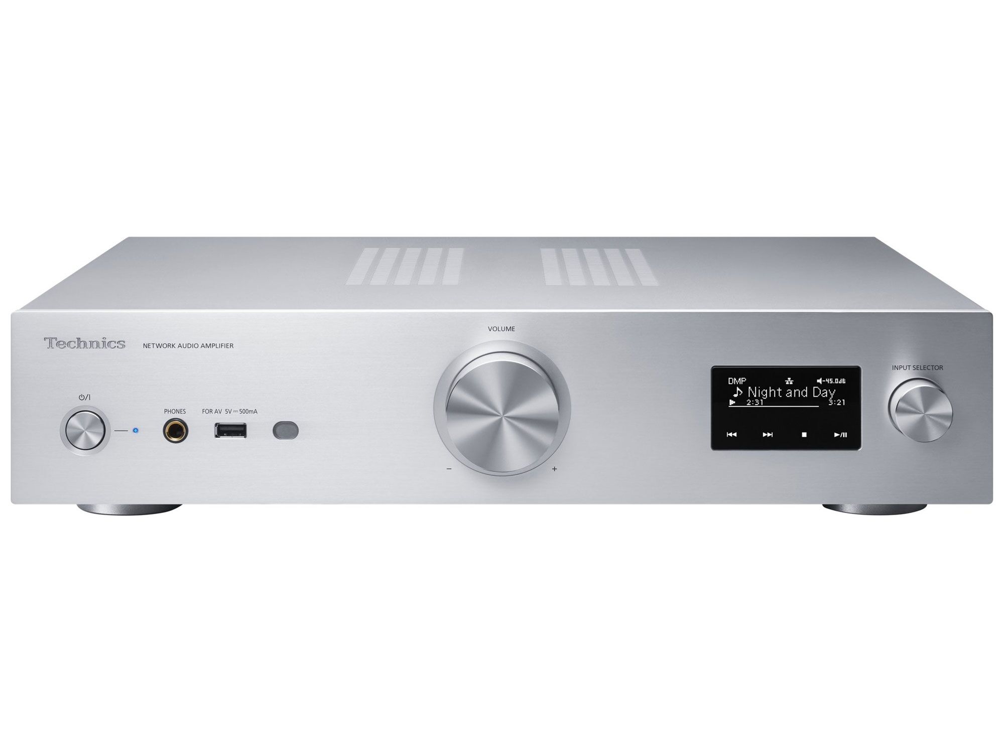 Technics SU-GX70 Grand Class Network Streaming Amplifier (Silver) - Image 2